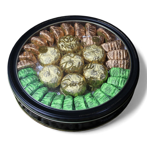 Al Nejmah Sweets – Royal Variety Maamoul Wrapped (1000g) featuring traditional maamoul cookies, perfect for festive occasions.