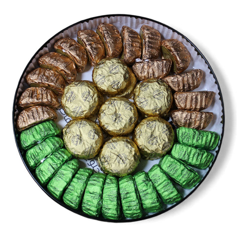 Close-up of Al Nejmah Sweets Royal Variety Maamoul Wrapped (1000g) showcasing traditional maamoul cookies with intricate designs.