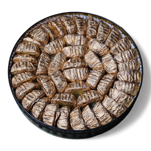 Al Nejmah Sweets Walnut Maamoul cookies displayed beautifully, perfect for gifting or personal enjoyment.