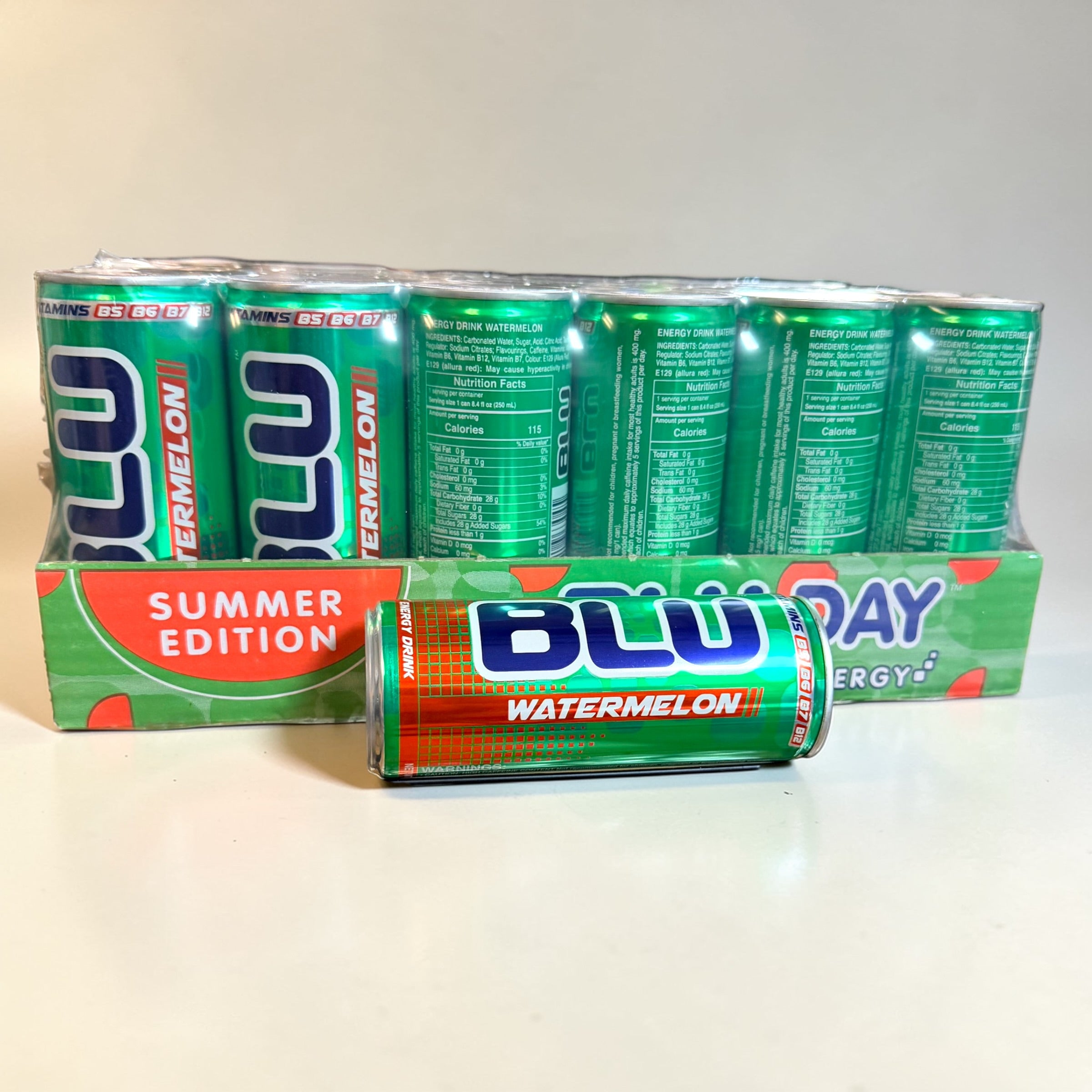 BLU DAY Watermelon Energy Drink 250ml