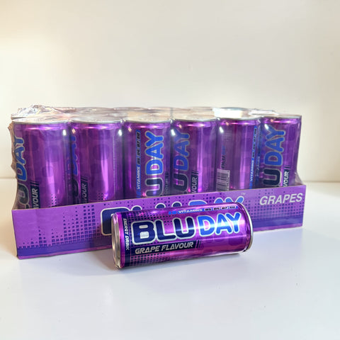 Blu Day Grape Flavor Energy Drink