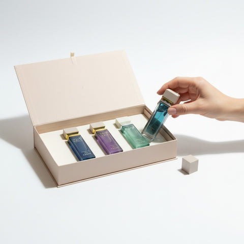 Assaf Riyadh Foundation Day Gift Set — 3x100ml Arabian luxury EDP, gift presentation view