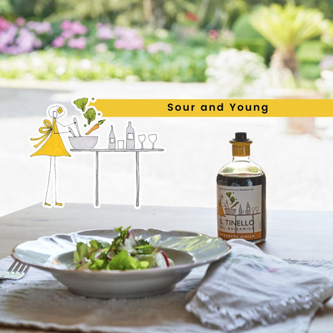 IL TINELLO, Aceto Balsamico di Modena IGP, Yellow Label, (8.5 fl oz) 250ml