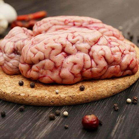 دماغ الضأن الحلال – جودة ممتازة، طبيعي بالكامل، غني بالعناصر الغذائية، معتمد حلال بنسبة 100%
