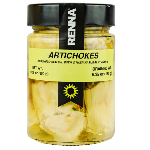 SALE! Renna, Artichoke Hearts in oil, 10.58 oz