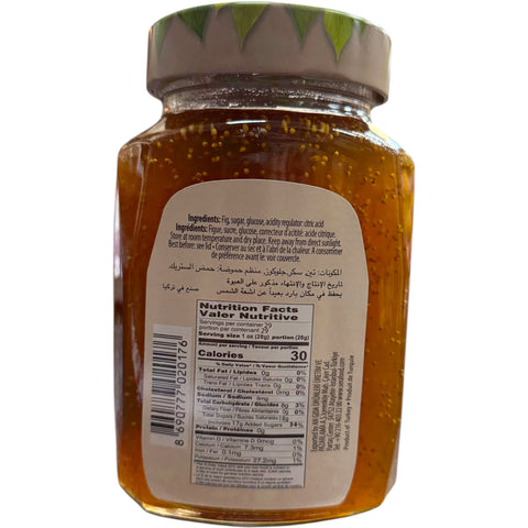 Sera Fig Jam 820g featured with fresh figs, perfect for cheese boards and culinary creations.