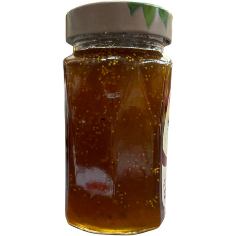 Close-up of Sera Fig Jam 820g, highlighting the rich texture and natural fig pieces.