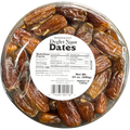 Ziyad Deglt Nour dates arranged in a bowl, displaying the delicious and wholesome Ziyad Tunisia Deglt Nour dates.