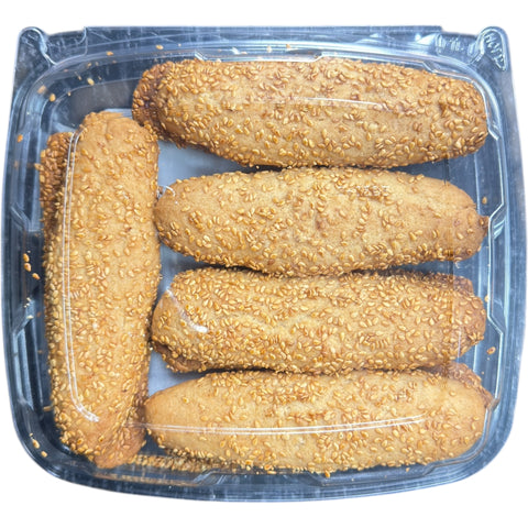 Lady Finger Sesame Cookies – Olive Mountain Bakery, an artisanal treat ideal for snacking, with a delightful hint of sweetness from lady fingers.