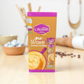 Close-up of Al Samman Shot Woke Instant Coffee - 3IN1 granules, highlighting the quality ingredients in this instant coffee mix.