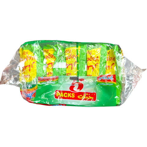 Indomie Vegetable Flavour – 5 Packs, displaying the noodle variety with a focus on bold flavors and ingredients.