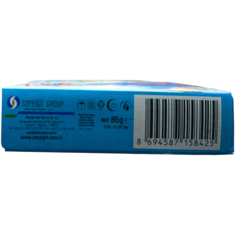 Close-up of Kent Boringer Jelly Blueberry highlighting the texture and quality of the blueberry jelly in an appealing jar.