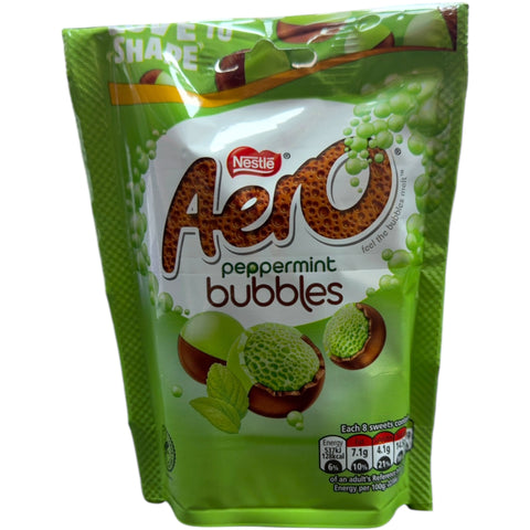 Nestlé Aero Peppermint Bubbles - Delicious peppermint chocolate bubbles for a refreshing treat.