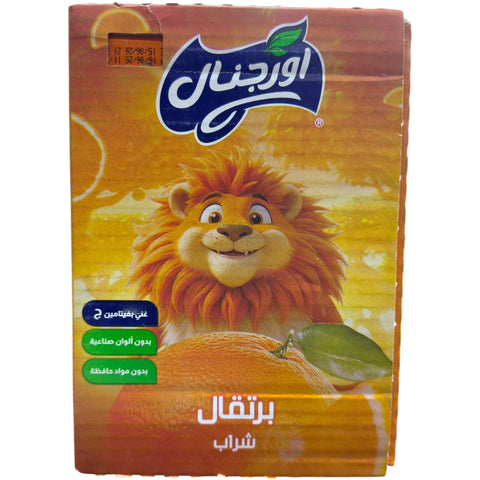 Original Orange Drink in a 125ml bottle, perfect citrus drink for kids, packaged in a convenient 18-pack.