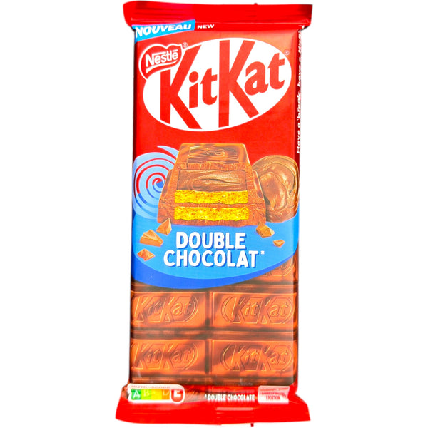 Nestlé KitKat Double Chocolate Wafer Bar 99 g - delicious double chocolate wafer bar alternative for chocolate lovers.