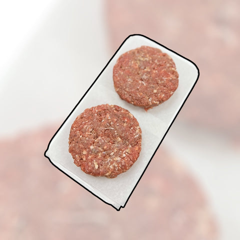 Halal Burger Basha lamb and beef patties lb