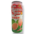 Honey Bee PINK GUAVA Drink With pulp - a refreshing guava juice with pulp, showcasing its vibrant color and fruit pieces.
