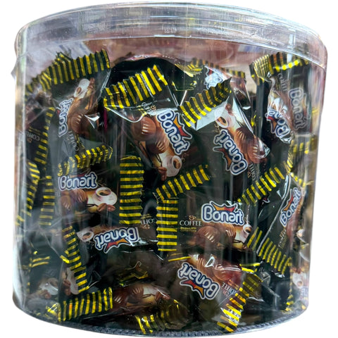 Side view of BONART SWEETIES COFFEE INTENSE 750 G highlighting its premium quality and taste.
