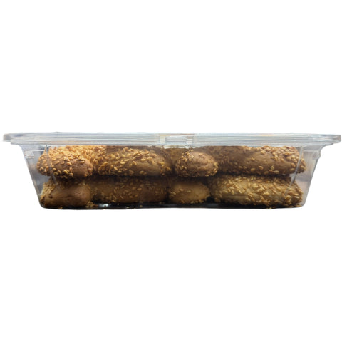 Individually wrapped S-Shaped Sesame Cookies – Olive Mountain Bakery, perfect for snacks or gifts.
