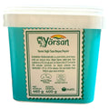Serving suggestion featuring Yorsan Hulf White Cheese 400g ideal for salads and appetizers.