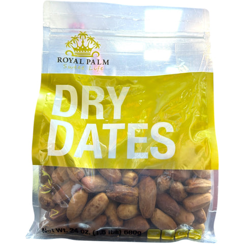 Premium Dry Dates (Algerian Whole Dates) – Royal Palm, featuring high-quality premium dry dates from the ALBASHA Store.