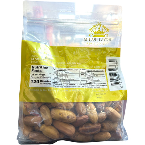 Premium Dry Dates (Algerian Whole Dates) – Royal Palm, a delicious assortment of premium dry dates perfect for snacking, featuring products from ALBASHA Store.