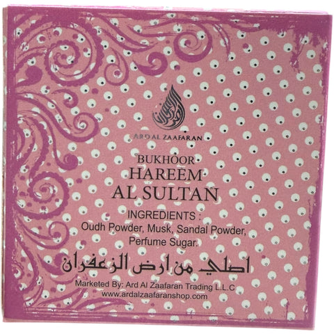 Hareem Al Sultan Bukhoor by ALBASHA Store, highlighting the luxurious fragrance and unique design.