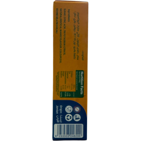 ElBasha Mango Jelly Dessert – Original displayed in a bowl, showcasing the appealing texture and color of the mango jelly dessert.