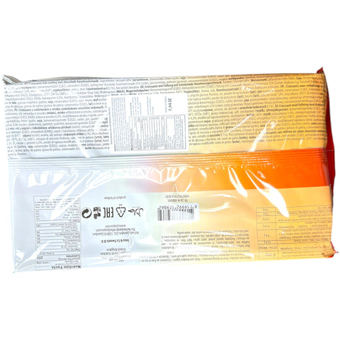 Chocolate & Hazelnut Filled Croissants (5 Pack) available at ALBASHA Store, showcasing rich chocolate hazelnut croissants ideal for breakfast or dessert.