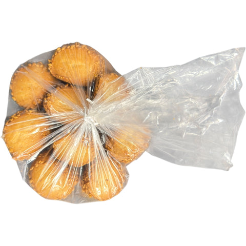 Sesame Breadsticks – Olive Mountain Bakery close-up of delicious breadsticks showcasing their sesame topping.