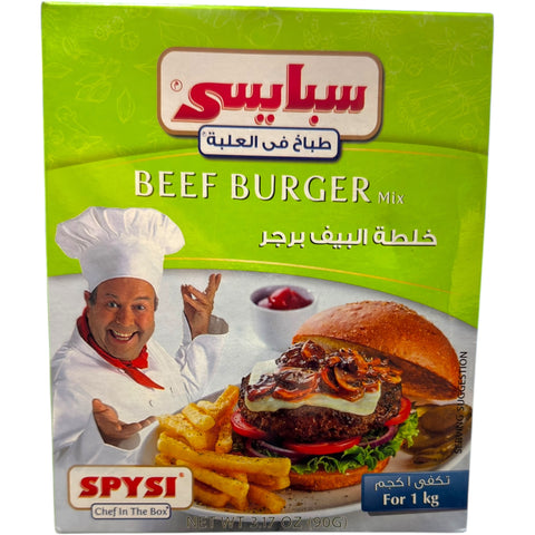 SPYSI Beef Burger Mix – 90g