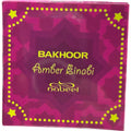 Close-up image of ambe einabi bakhoor highlighting its rich texture and aromatic features.