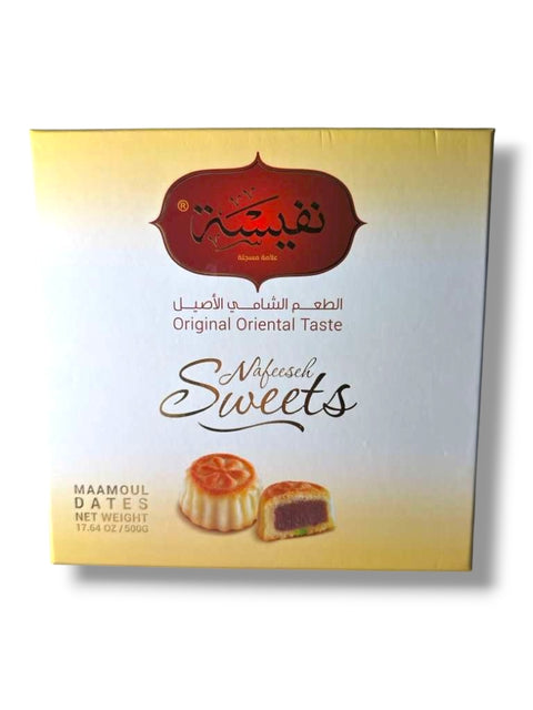 Nafeeseh Sweets, Maamoul Dates – Maamoul Con Datteri 500gr