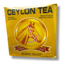 CEYLON TEA HORSE HEAD® 800g pack showing a horse logo and packaging details, perfect for those looking to buy ceylon tea online.