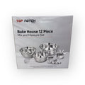 Bake House 12 Piece -Mix and Measure Set showcasing various measuring cups and spoons for precise baking.