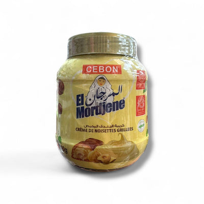 Cebon El Mordjene creamy hazelnut chocolate spread 700g jar with rich and indulgent flavor