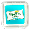 Close-up of Yorsan Hulf White Cheese 400g demonstrating its creamy texture and fresh appearance.