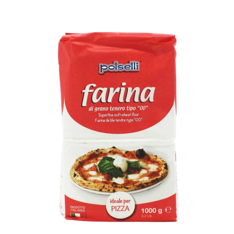Polselli Farina Tipo 00 Pizza Flour – 2.2 lb (1 kg)