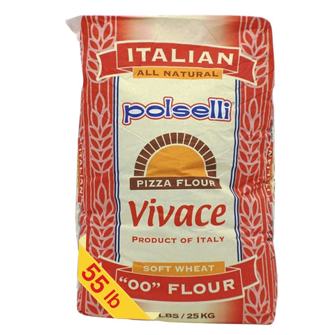 Polselli, Vivace Type 00 Pizza Flour, 55 lb  (25 kg)