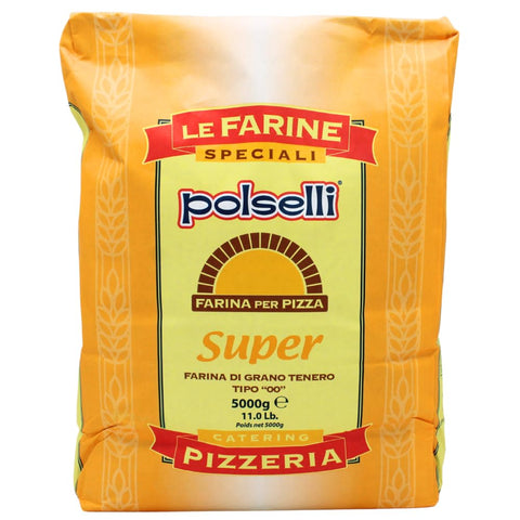 Polselli, Super Tipo 00 Pizza Flour, 11 lb (5 kg)