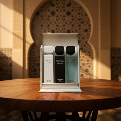 Assaf Frankel Collection Gift Set — 3-piece Arabian men's EDP 200ml, detail close-up
