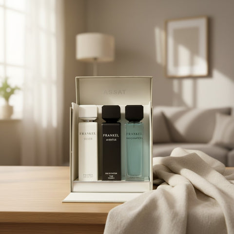 Assaf Frankel Collection Gift Set — 3-piece Arabian men's EDP 200ml, packaging detail