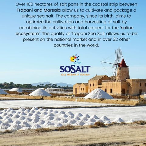 SoSalt, Coarse Natural Sea Salt, Sicilian, 27 lb (12.5kg)