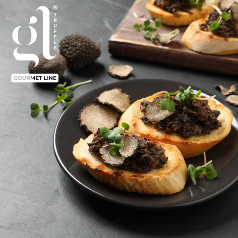 GL Truffle Gourmet, Large Italian Premium Black Truffle Sauce , Salsa Tartufata 180g (6.4 oz)