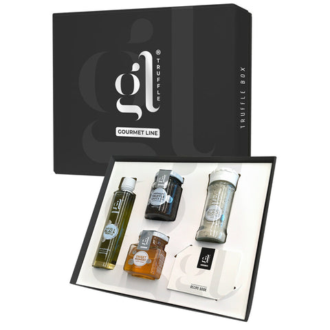 GL Truffle Gourmet, Truffle Box "Selection" With Recipes Book Gift Set