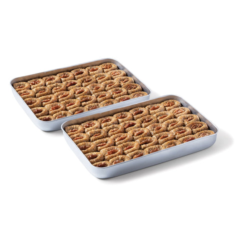 Moda Baklava, Fig Shape with Walnut, 70pcs, 6.2lbs (2800g)
