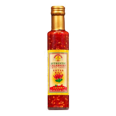 TuttoCalabria Calabrian Chili Hot Sauce “Hot & Tangy” – 8.8 oz (250 ml)