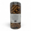 Lifestyle image of Qabalan Fingers sticks Sesame 450 G being enjoyed as a snack.
