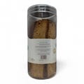 Qabalan Plain Rusk 350 G - Close-up of the golden brown rusk showcasing its perfect texture and crunchiness.