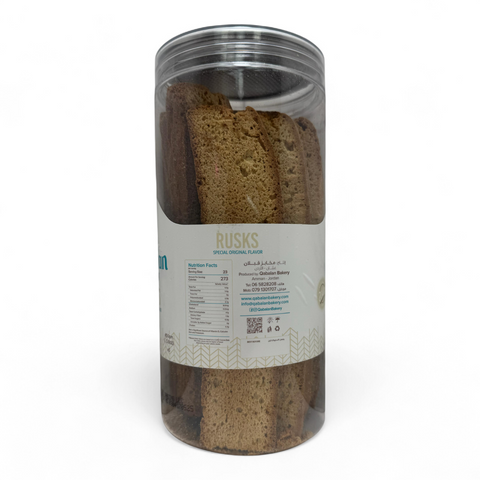 Qabalan Plain Rusk 350 G - A stylish display of Qabalan Plain Rusk, highlighting its quality and taste.
